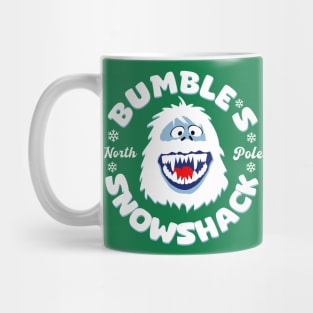 Bumbles Snowshack North Pole Funny Mug